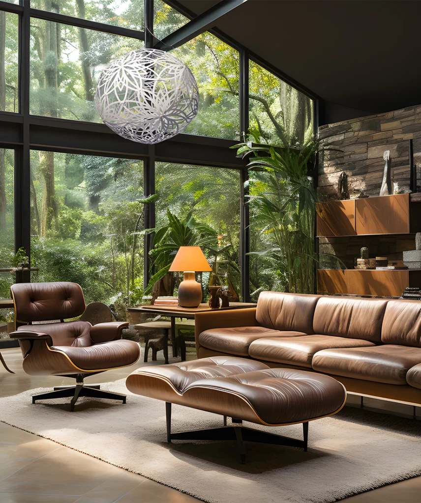 Durable 18-inch pendant light crafted from weather-protected polyethylene with a 14-foot cord and remote control